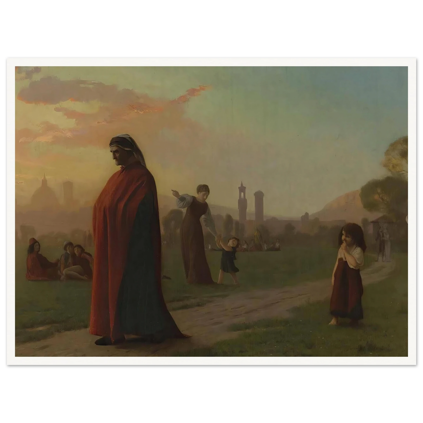 Dante (He Hath Seen Hell) Art Print | Jean Leon Gerome-Quipham Collections