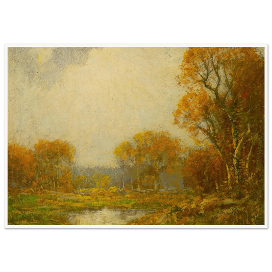 Autumn’s Pond Art Print | Julian Onderdonk-Quipham Collections