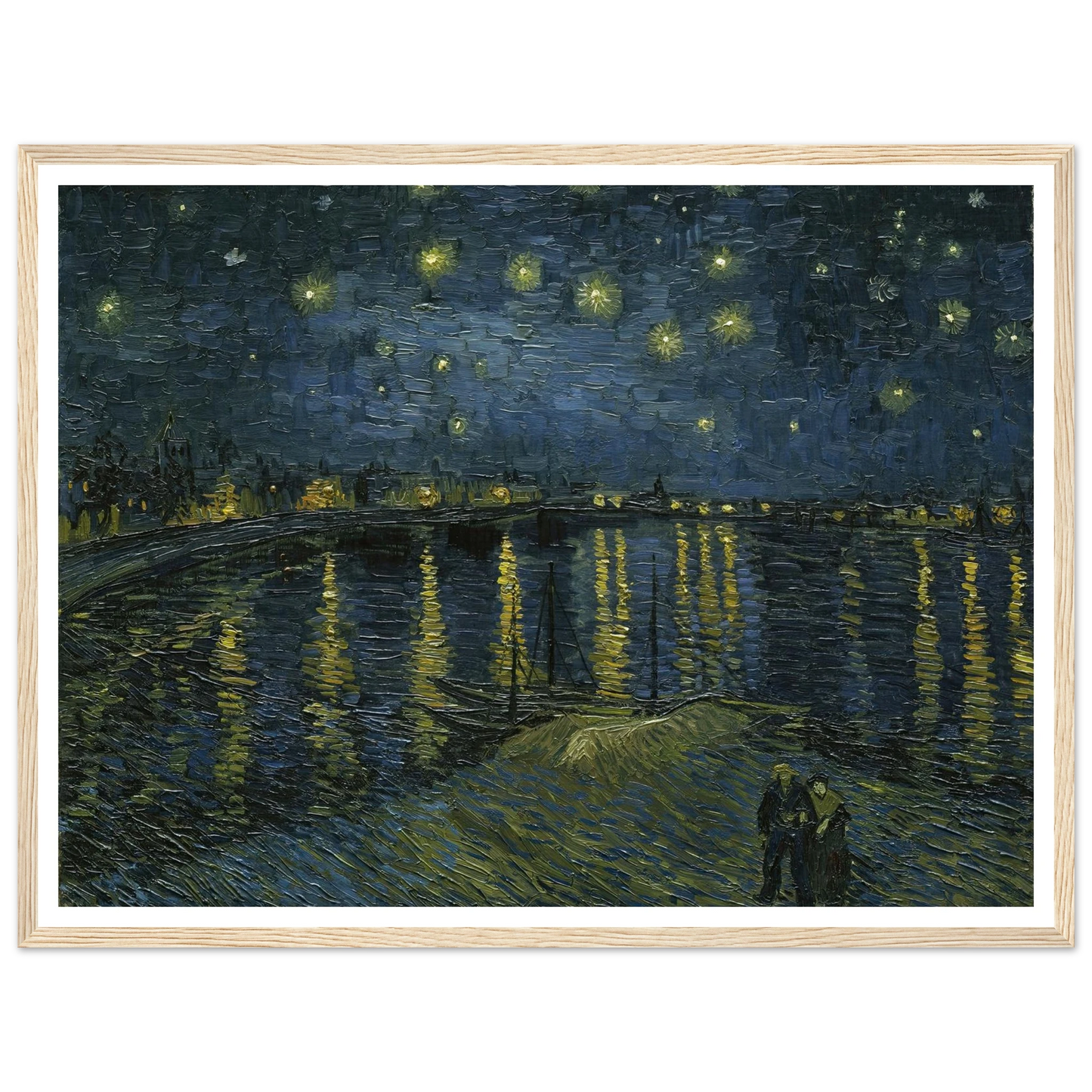 Starry Night Art Print | Vincent van Gogh-Quipham Collections