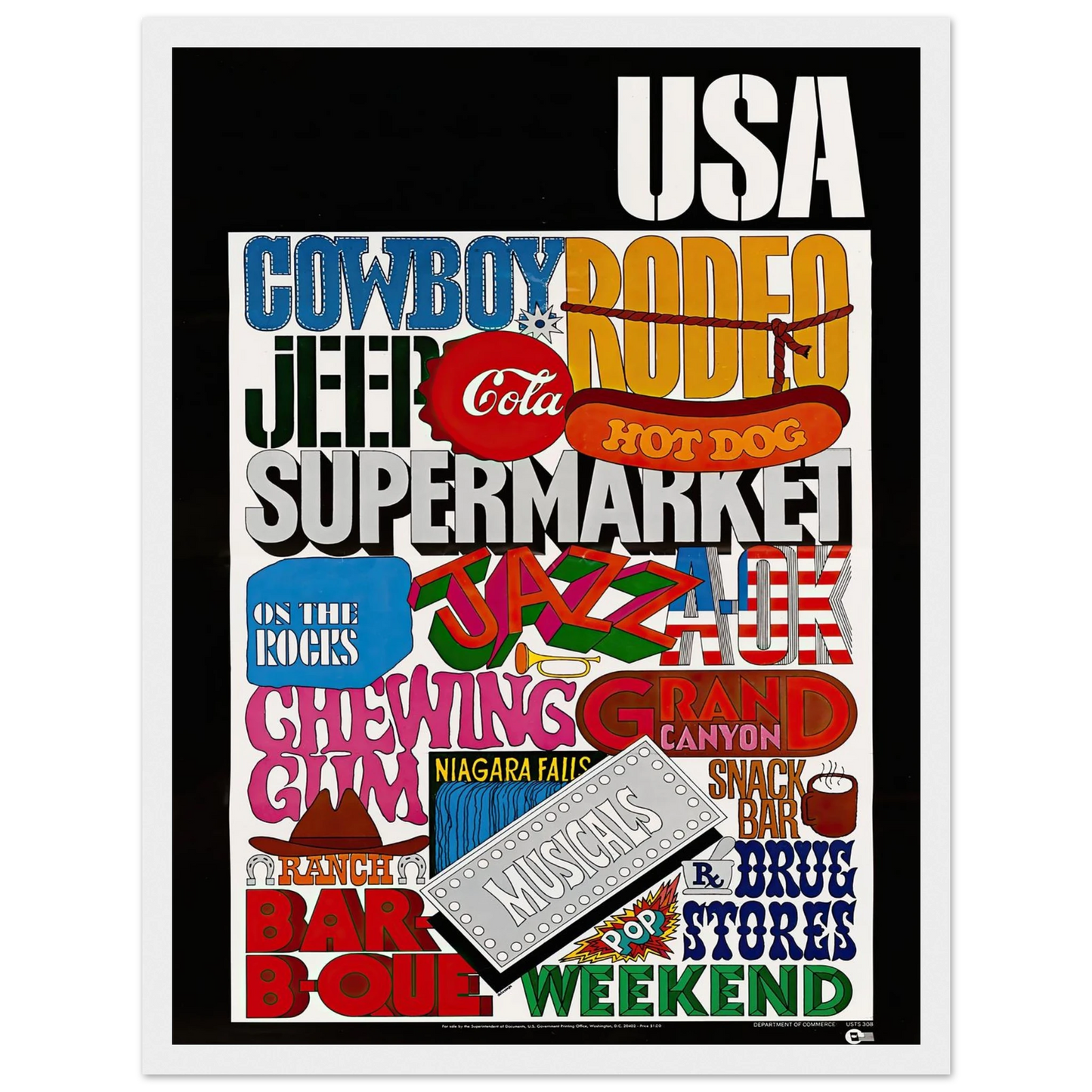 USA Art Print | US Information Agency-Quipham Collections