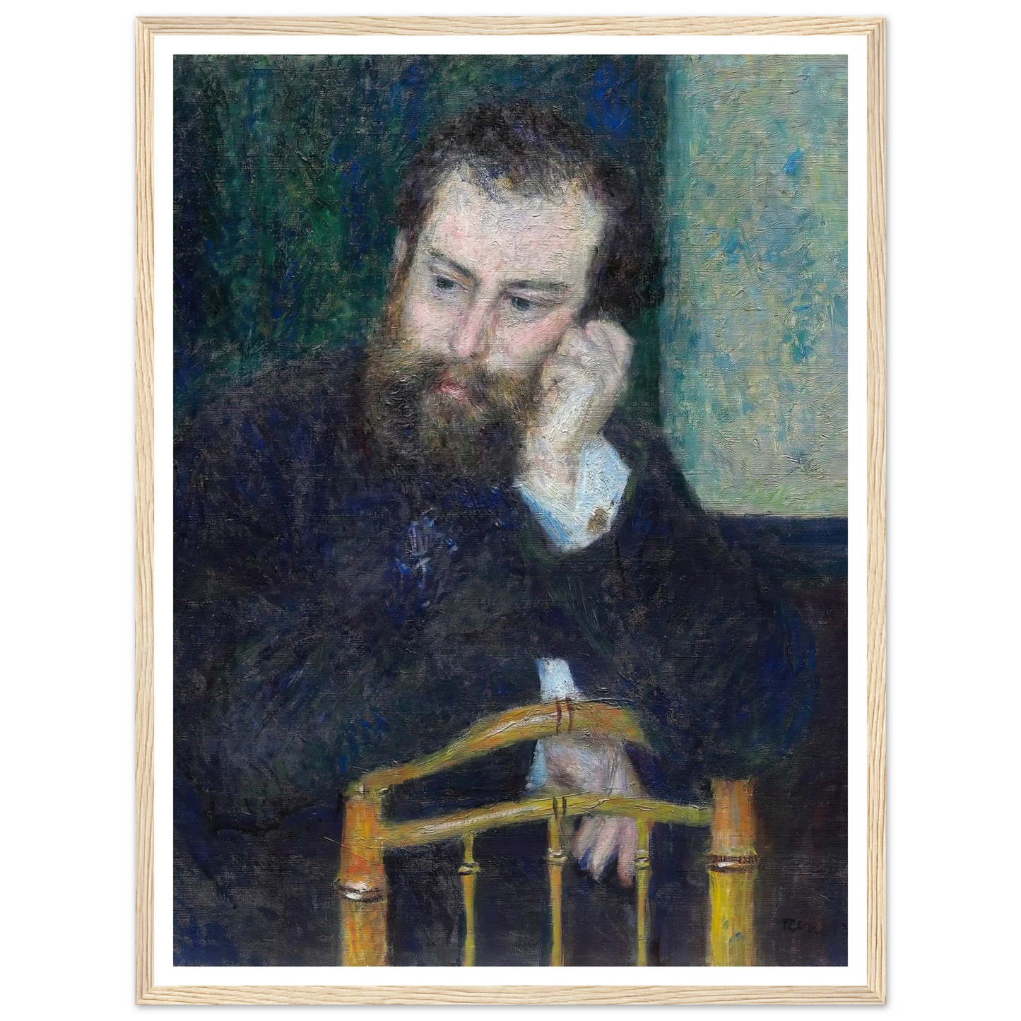 Alfred Sisley (1876) Art Print | Pierre Auguste Renoir-Quipham Collections