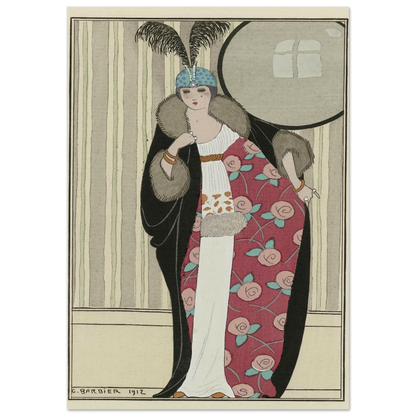Journal des Dames et des Modes; the Fashion Illustrators (1912) Art Print | George Barbier-Quipham Collections