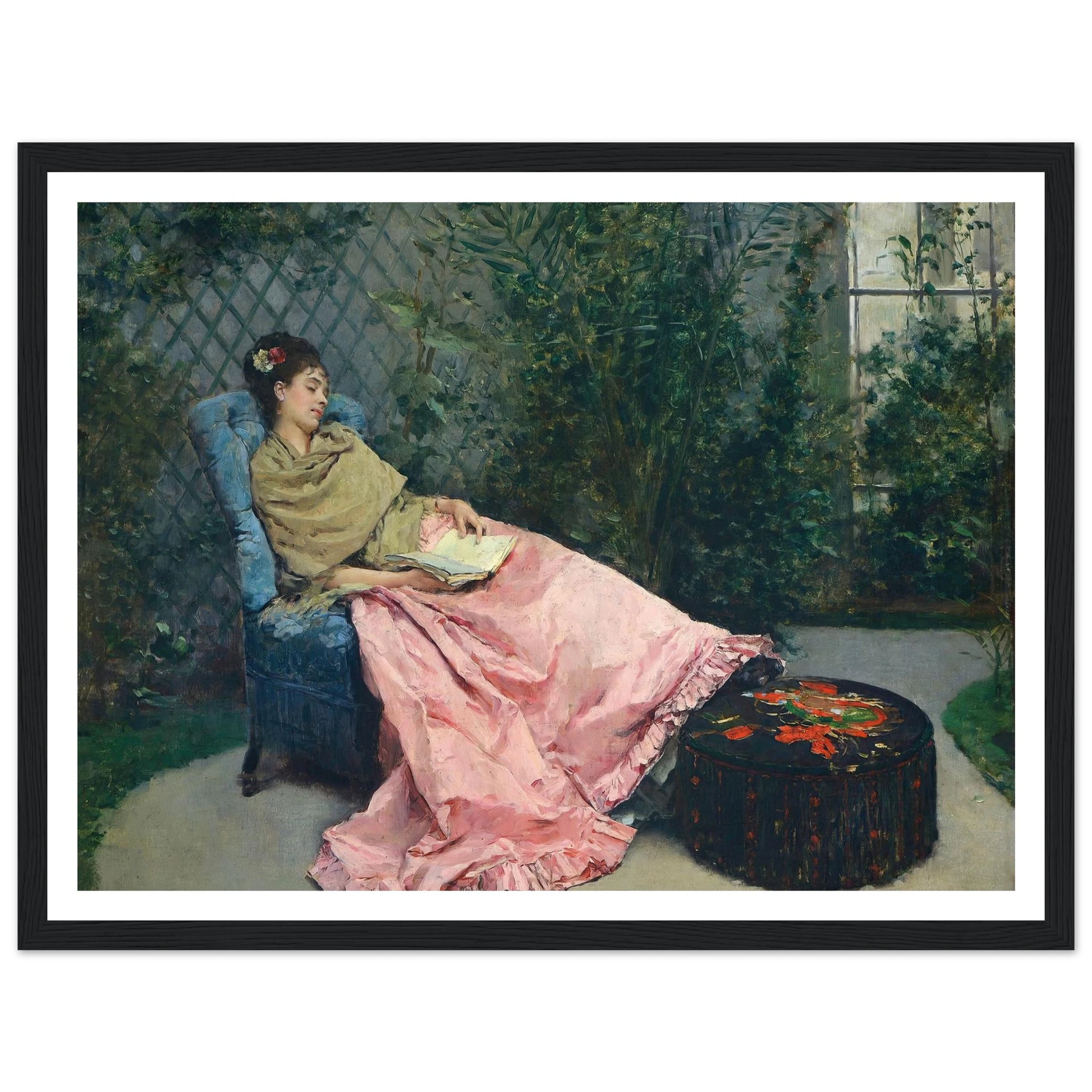 Siesta Art Print | Raimundo de Madrazo y Garreta-Quipham Collections