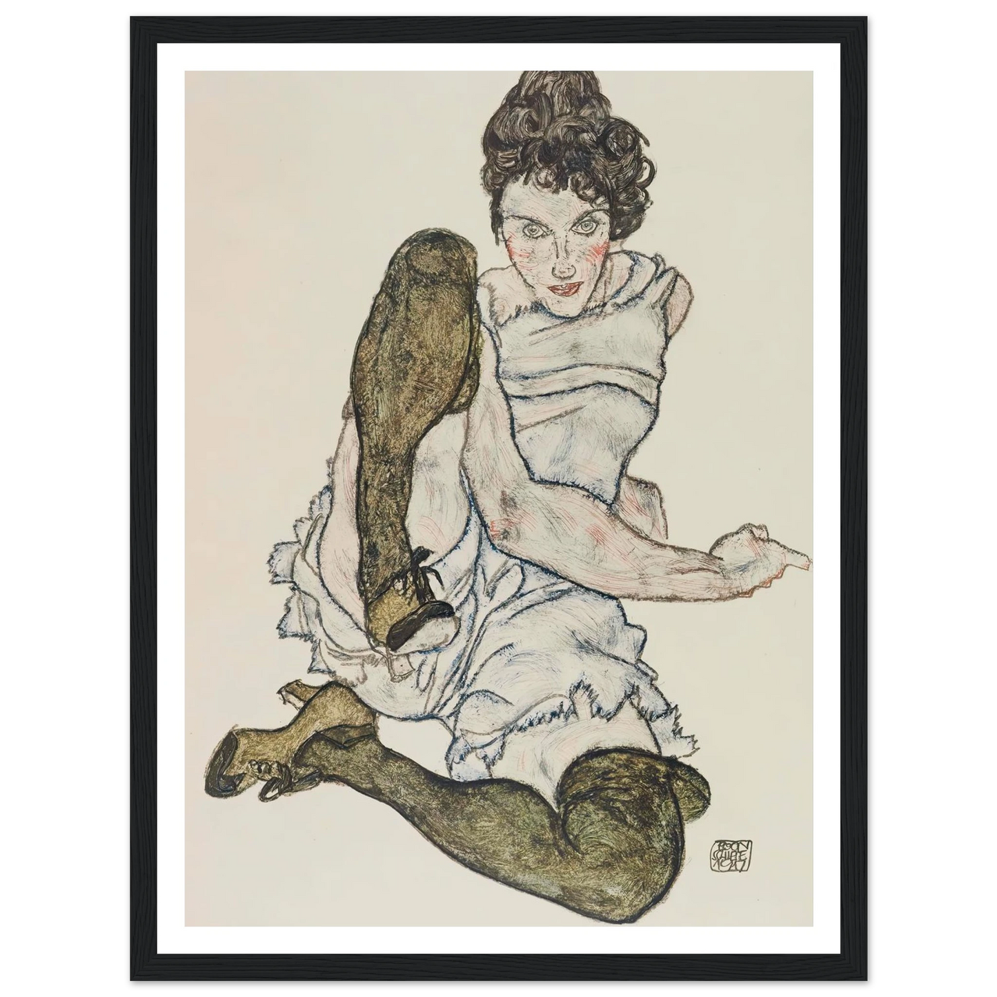 Handzeichnungen (1920) Art Print | Egon Schiele-Quipham Collections