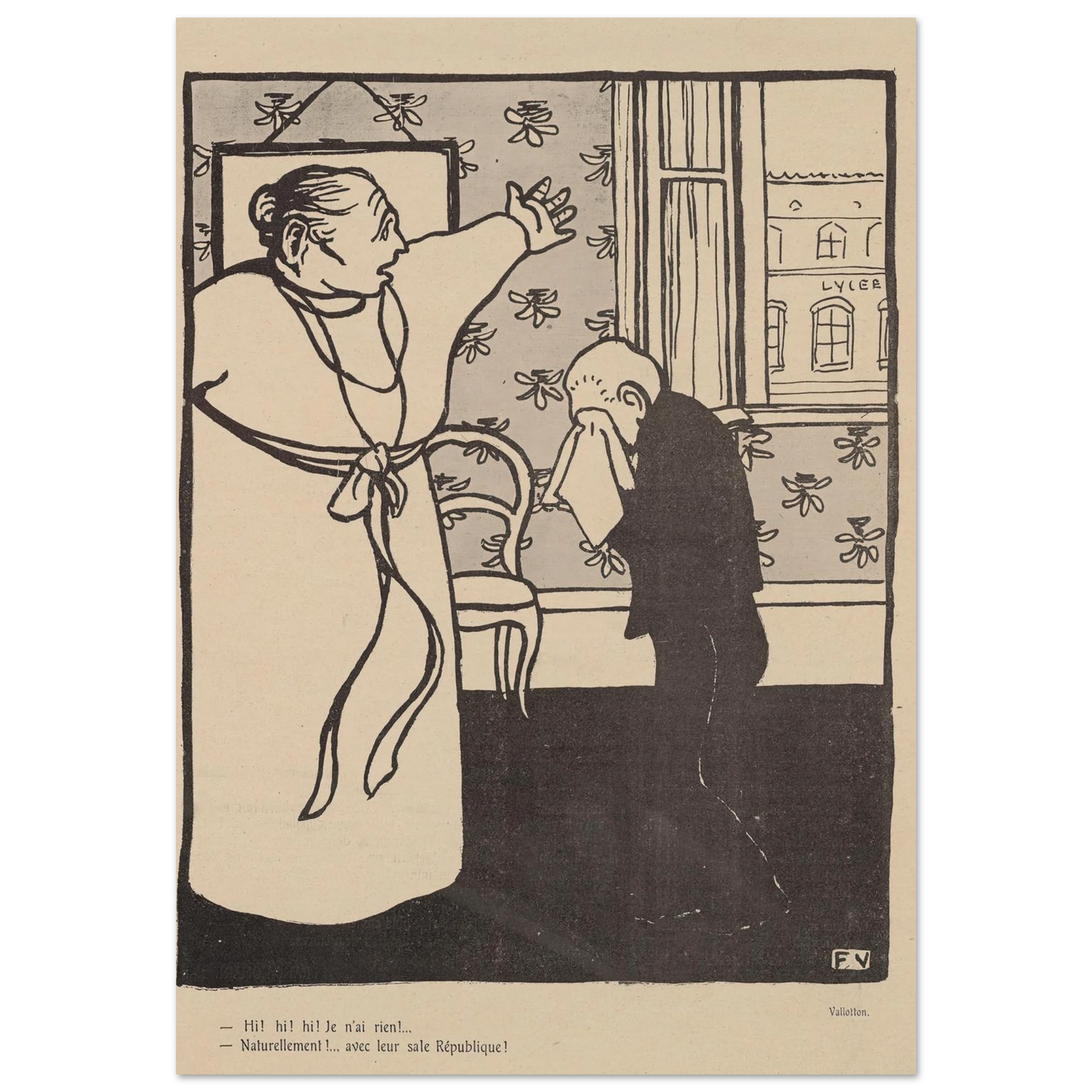8 août 1903. Art Print | Felix Vallotton-Quipham Collections