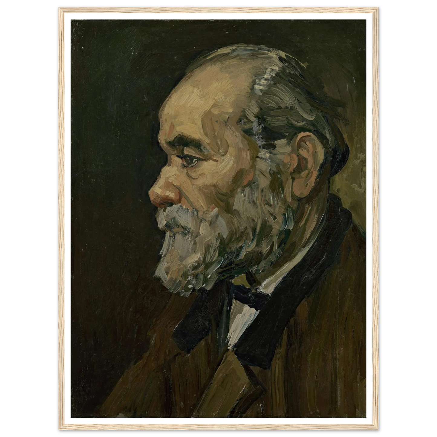 Portrait of an old man (1885) Art Print | Vincent van Gogh-Quipham Collections