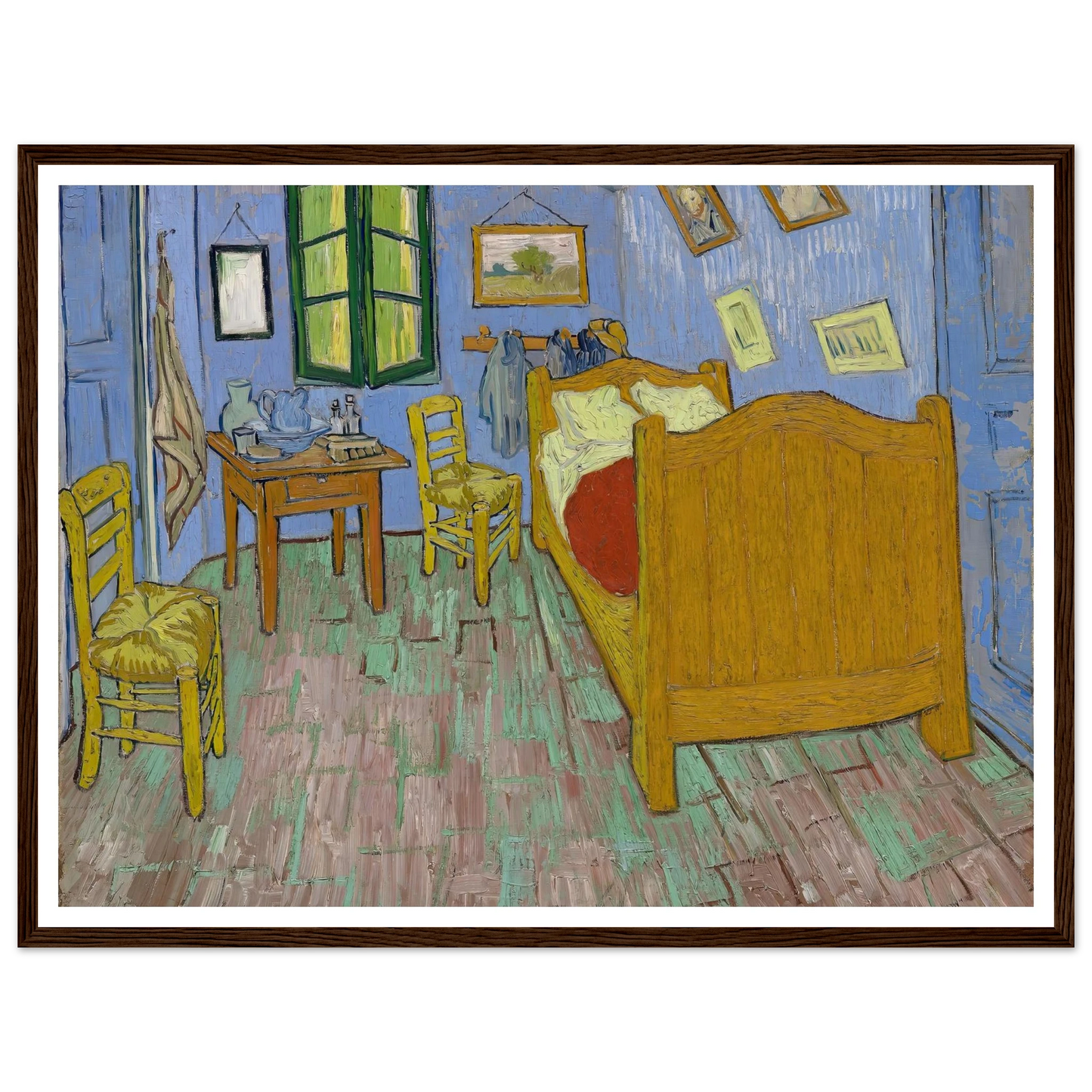 The Bedroom (1889) Art Print | Vincent van Gogh-Quipham Collections