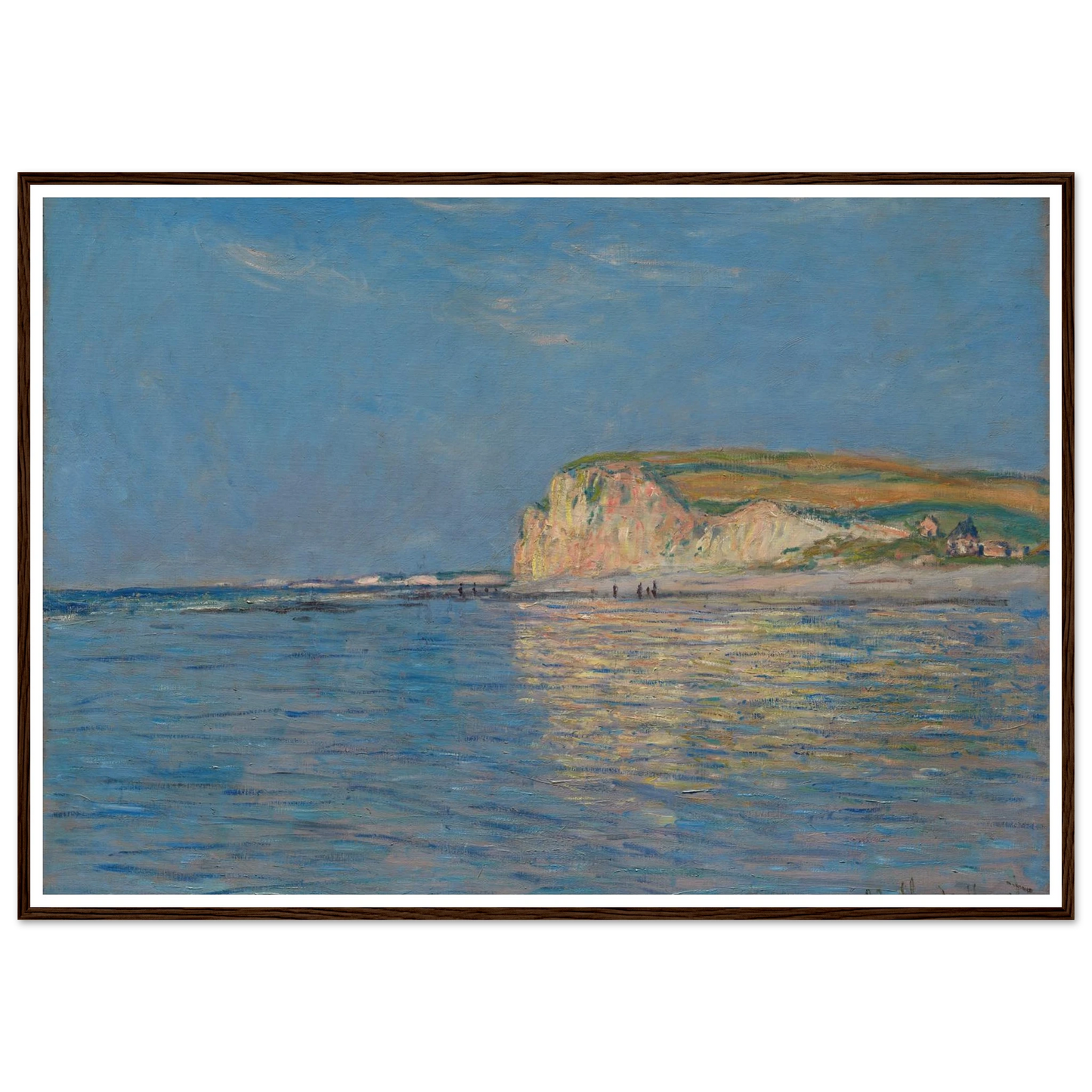 Low Tide at Pourville, near Dieppe, 1882 (1882) Art Print | Claude Monet-Quipham Collections