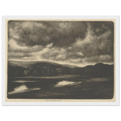 Evening Shadows (1919-1920) Art Print | Ernest Haskell-Quipham Collections