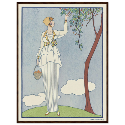 Famous Fashion Houses (1914) Art Print | George Barbier-Quipham Collections