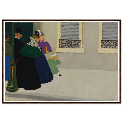En promenade (circa 1895) Art Print | Felix Vallotton-Quipham Collections