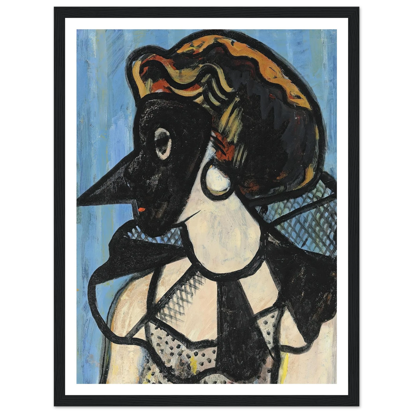 Femme au masque (circa 1938-1939) Art Print | Francis Picabia-Quipham Collections