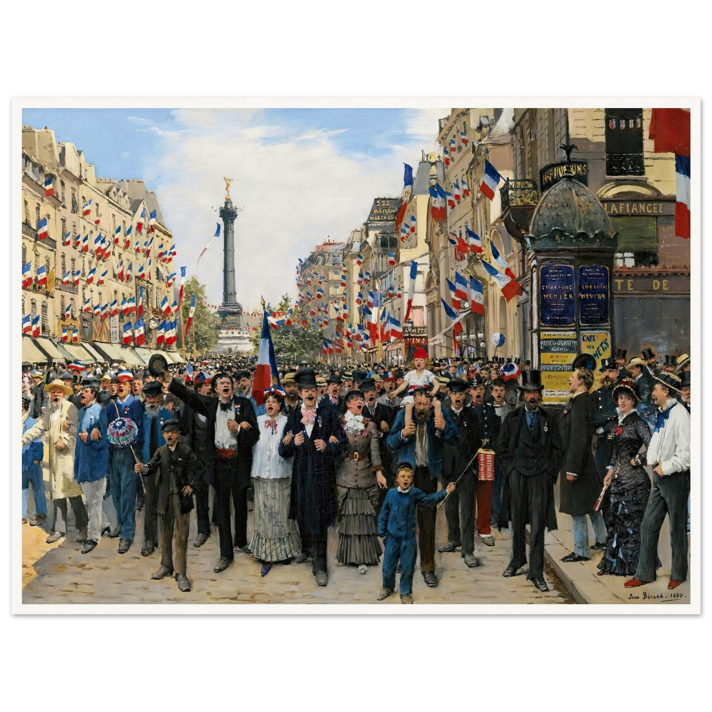 La Marseillaise (1880) Art Print | Jean Beraud-Quipham Collections