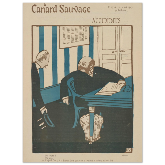 23-29 août 1903 Art Print | Felix Vallotton-Quipham Collections