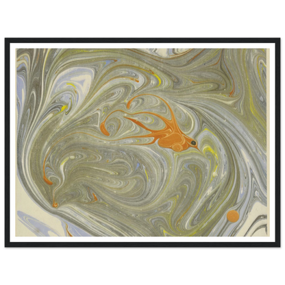 Marmorpapier (mit Vogelmotiv) (1903 - 1907) Art Print | Josef Hoffmann-Quipham Collections