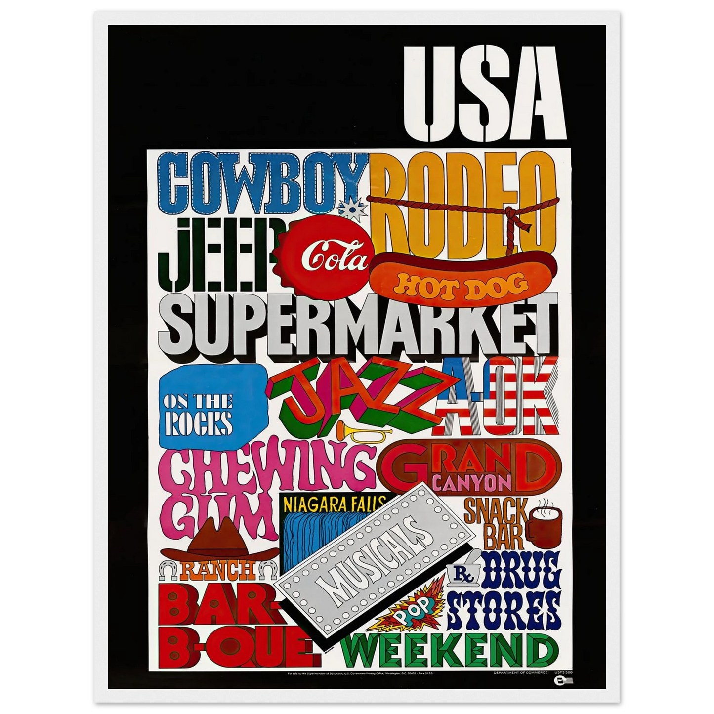 USA Art Print | US Information Agency-Quipham Collections