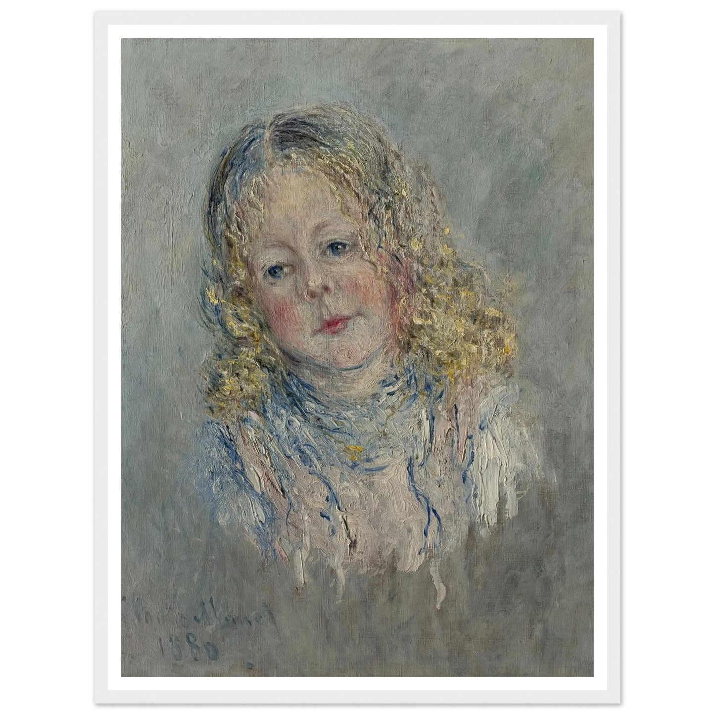 Portrait d’André Lauvray ( 1880) Art Print | Claude Monet-Quipham Collections