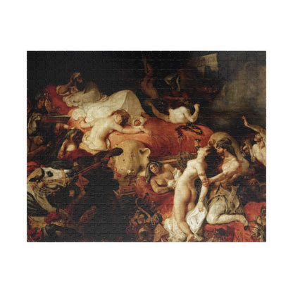 Death of Sardanapalus Puzzle | Eugène Delacroix - - 252 pcs (Horizontal) - 