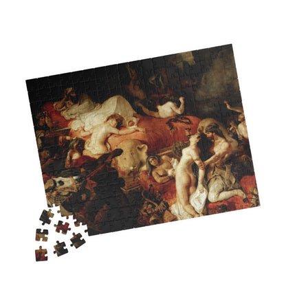 Death of Sardanapalus Puzzle | Eugène Delacroix - - 252 pcs (Horizontal) - 