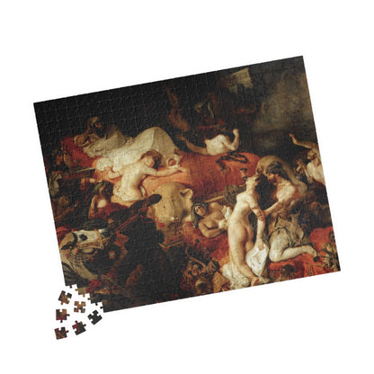 Death of Sardanapalus Puzzle | Eugène Delacroix - - 252 pcs (Horizontal) - 