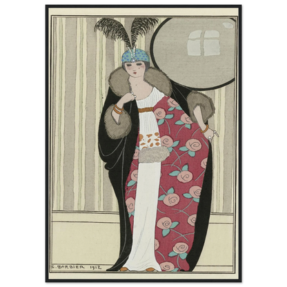 Journal des Dames et des Modes; the Fashion Illustrators (1912) Art Print | George Barbier-Quipham Collections