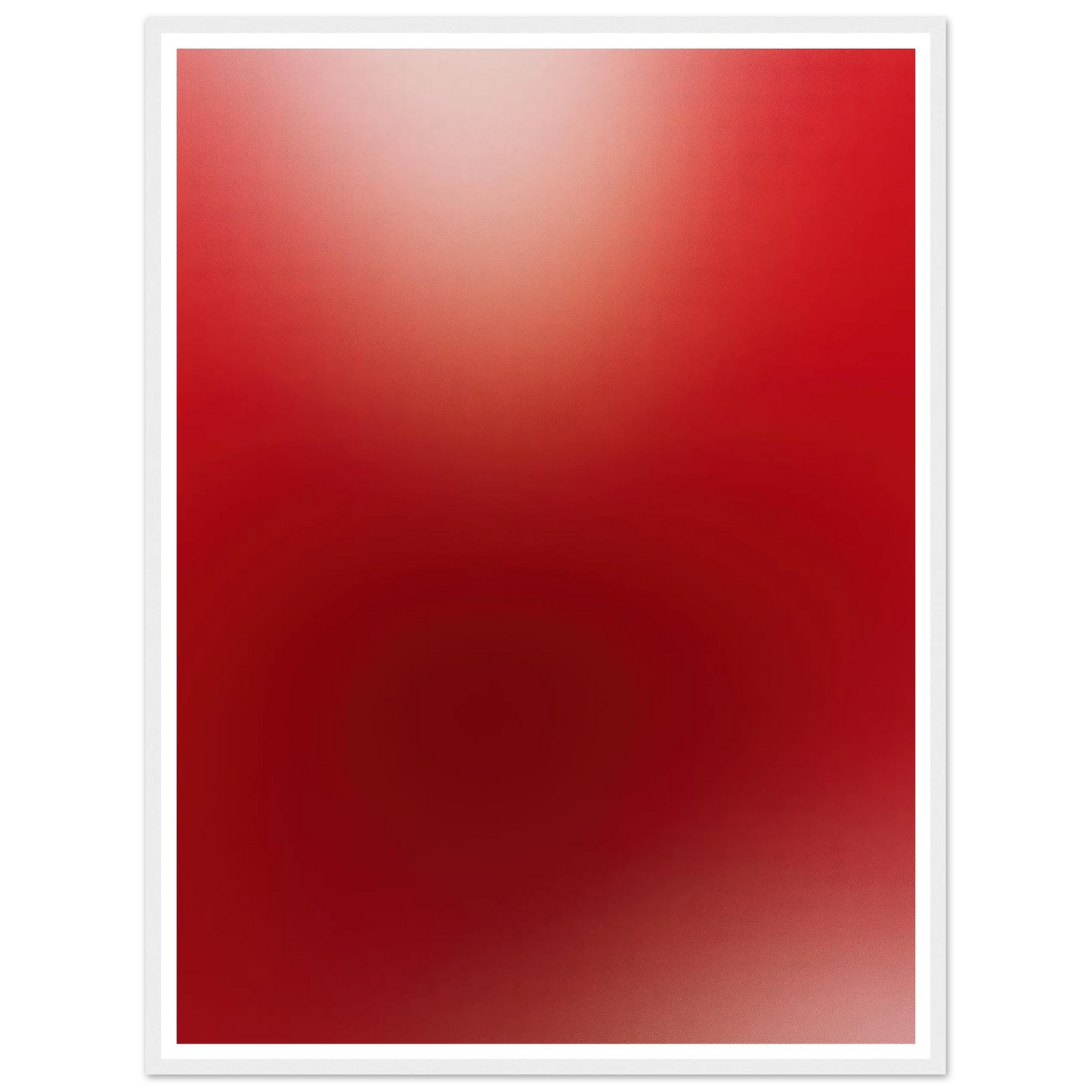 Deep Red Gradient - Framed Poster - 30x40 cm / 12x16″ - Black frame