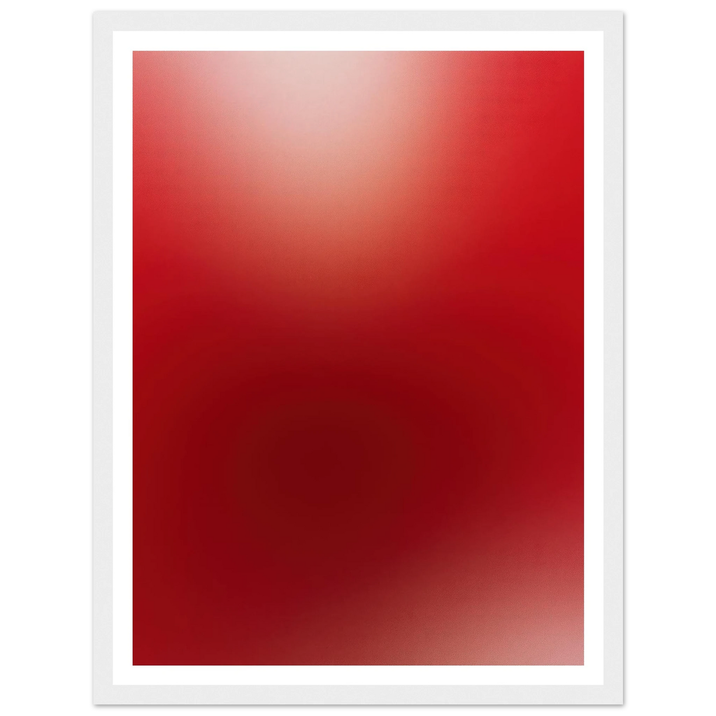 Deep Red Gradient - Framed Poster - 30x40 cm / 12x16″ - Black frame