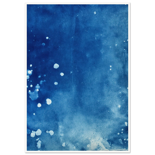 Deep Sea Glint - Framed Poster - 30x40 cm / 12x16″ - Black frame