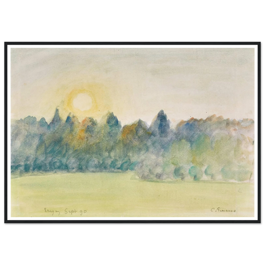 Eragny (1890) Art Print | Camille Pissarro-Quipham Collections