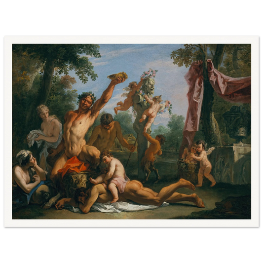 A Bacchanal Art Print | Sebastiano Ricci-Quipham Collections
