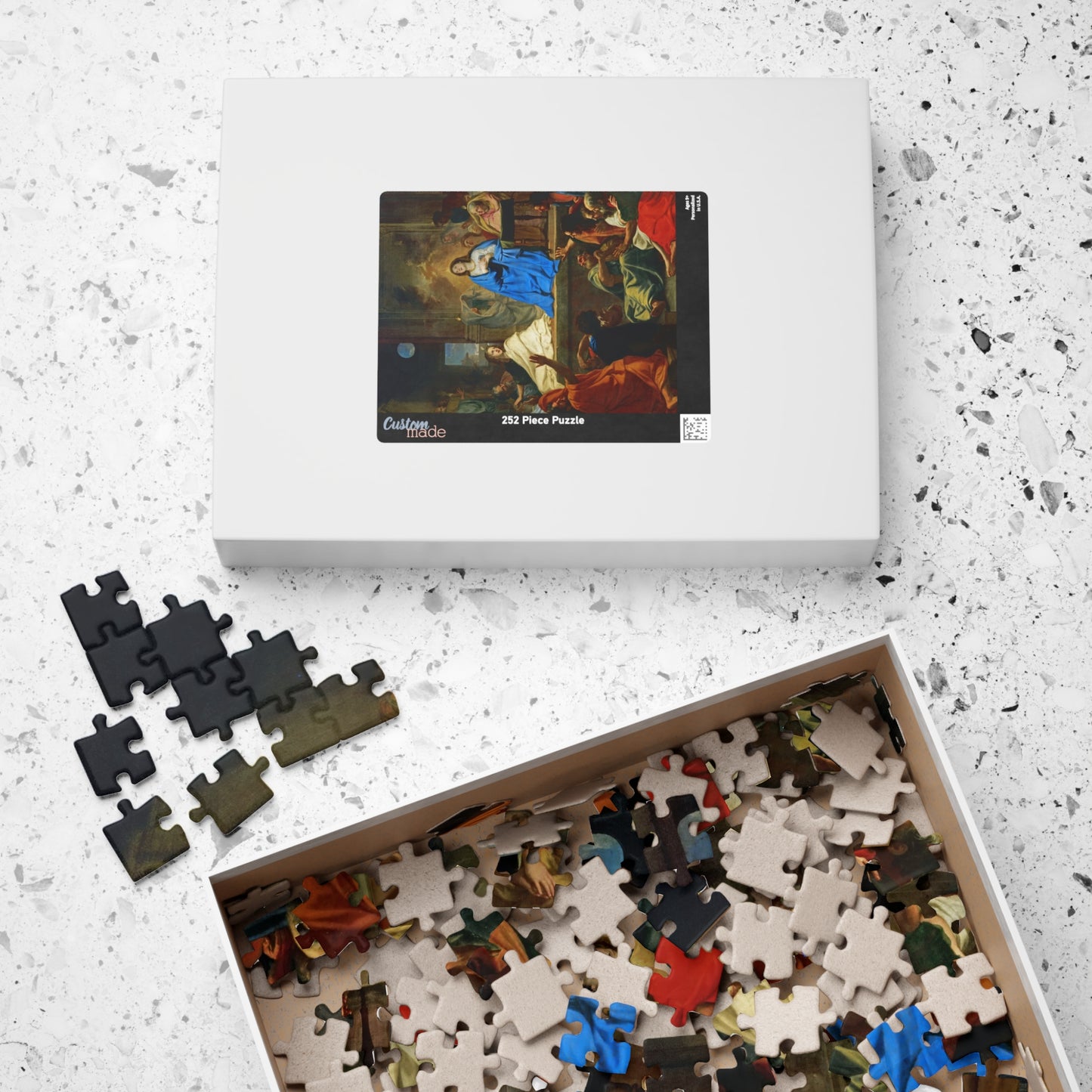 Descent of the Holy Ghost Puzzle | Charles Le Brun - - 252 pcs (Vertical) - 