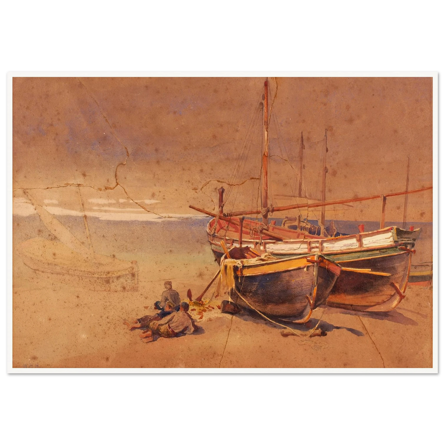 Capri (1880) Art Print | William Henry Holmes-Quipham Collections