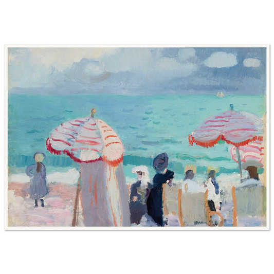 Les Parasols (1905) Art Print | Raoul Dufy-Quipham Collections