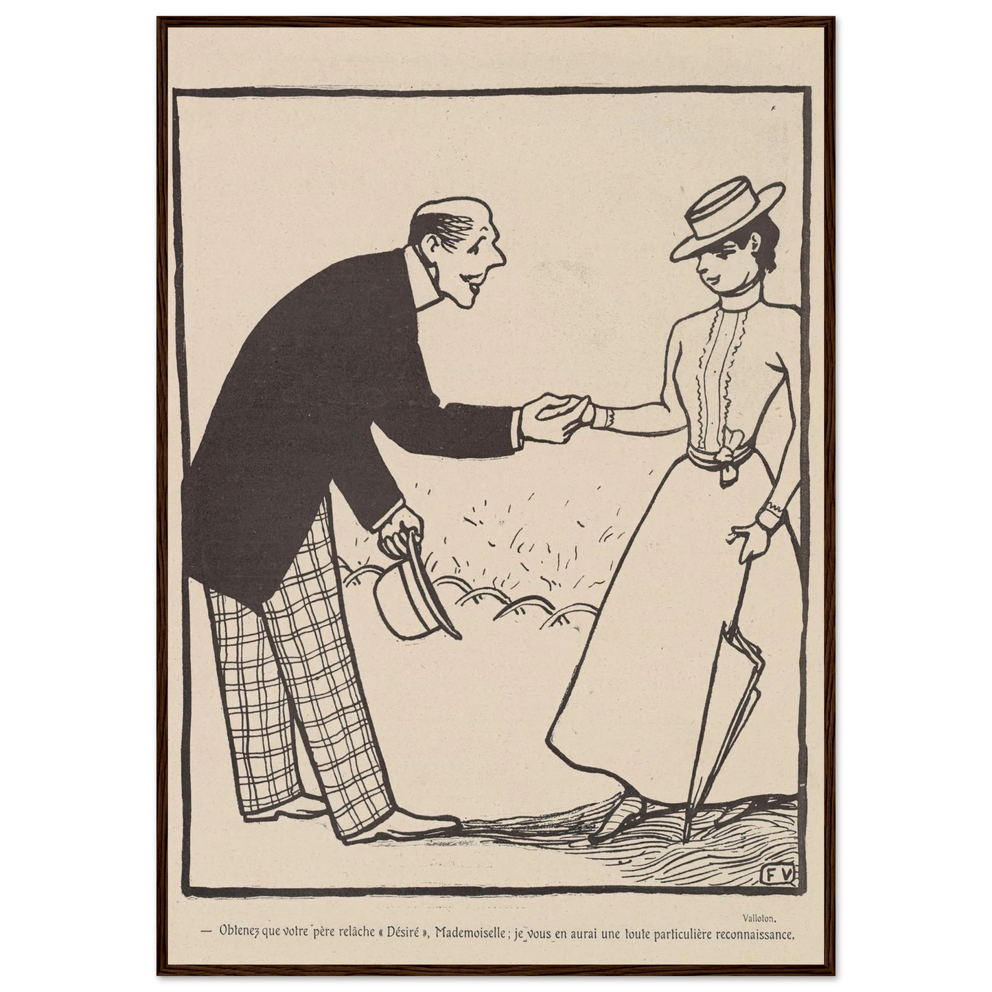 1er août 1903 Art Print | Felix Vallotton-Quipham Collections