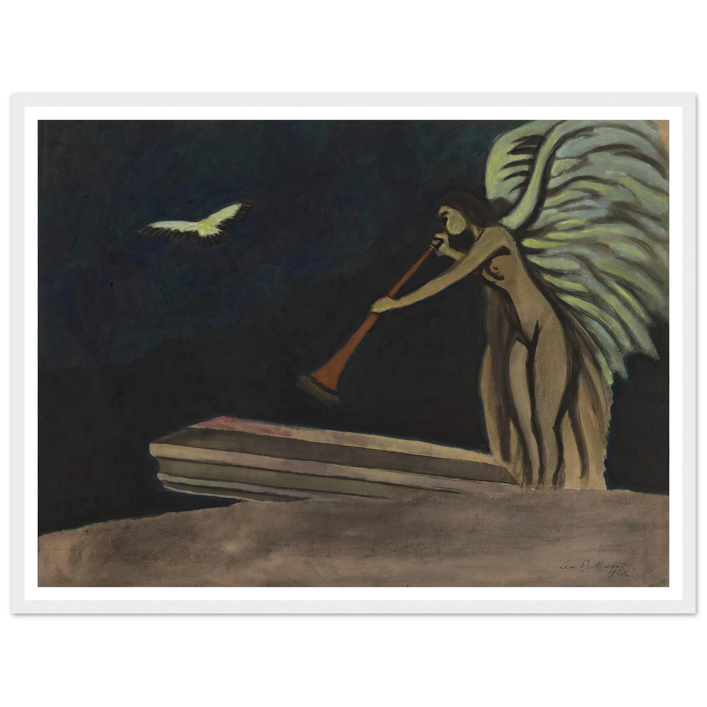 Résurrection (1928) Art Print | Leon Spilliaert-Quipham Collections
