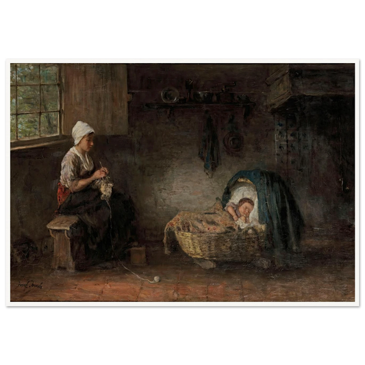 Mother’s treasure Art Print | Jozef Israels-Quipham Collections