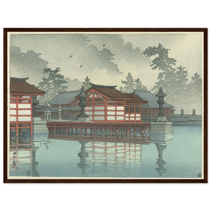 Kiri no Miyajima (Miyajima in mist) (1947) Art Print | Kawase Hasui-Quipham Collections