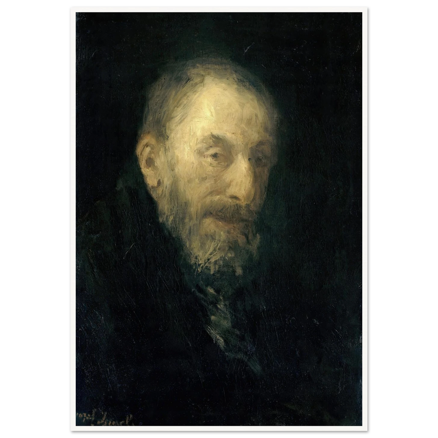 ‘Old Isaac’ (1896) Art Print | Jozef Israels-Quipham Collections