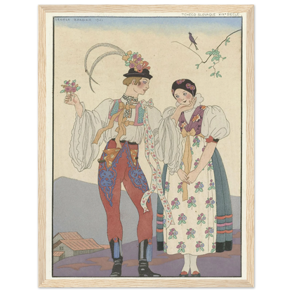 Le Coq du Village (1921) Art Print | George Barbier-Quipham Collections