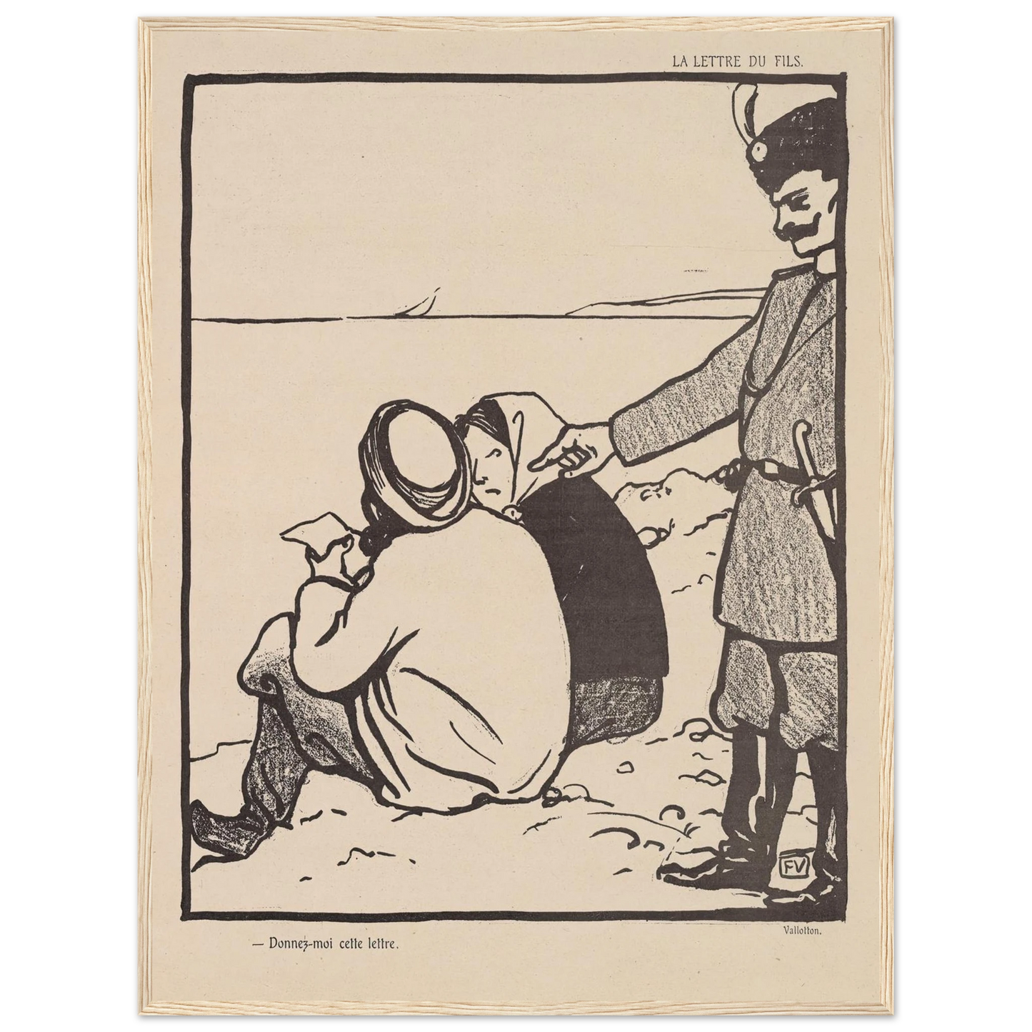 6 juin 1903 Art Print | Felix Vallotton-Quipham Collections