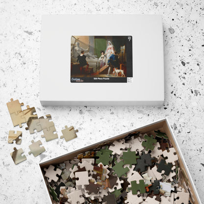 Diane de Poitiers in the Studio of Jean Goujon Puzzle | Alexandre-Evariste Fragonard - - 252 pcs (Horizontal) - 