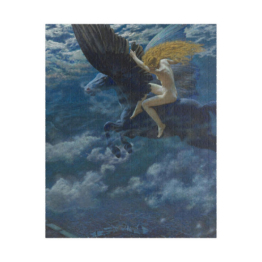 Dream Idyll (A Valkyrie) Puzzle | Edward Robert Hughes - - 252 pcs (Vertical) - 