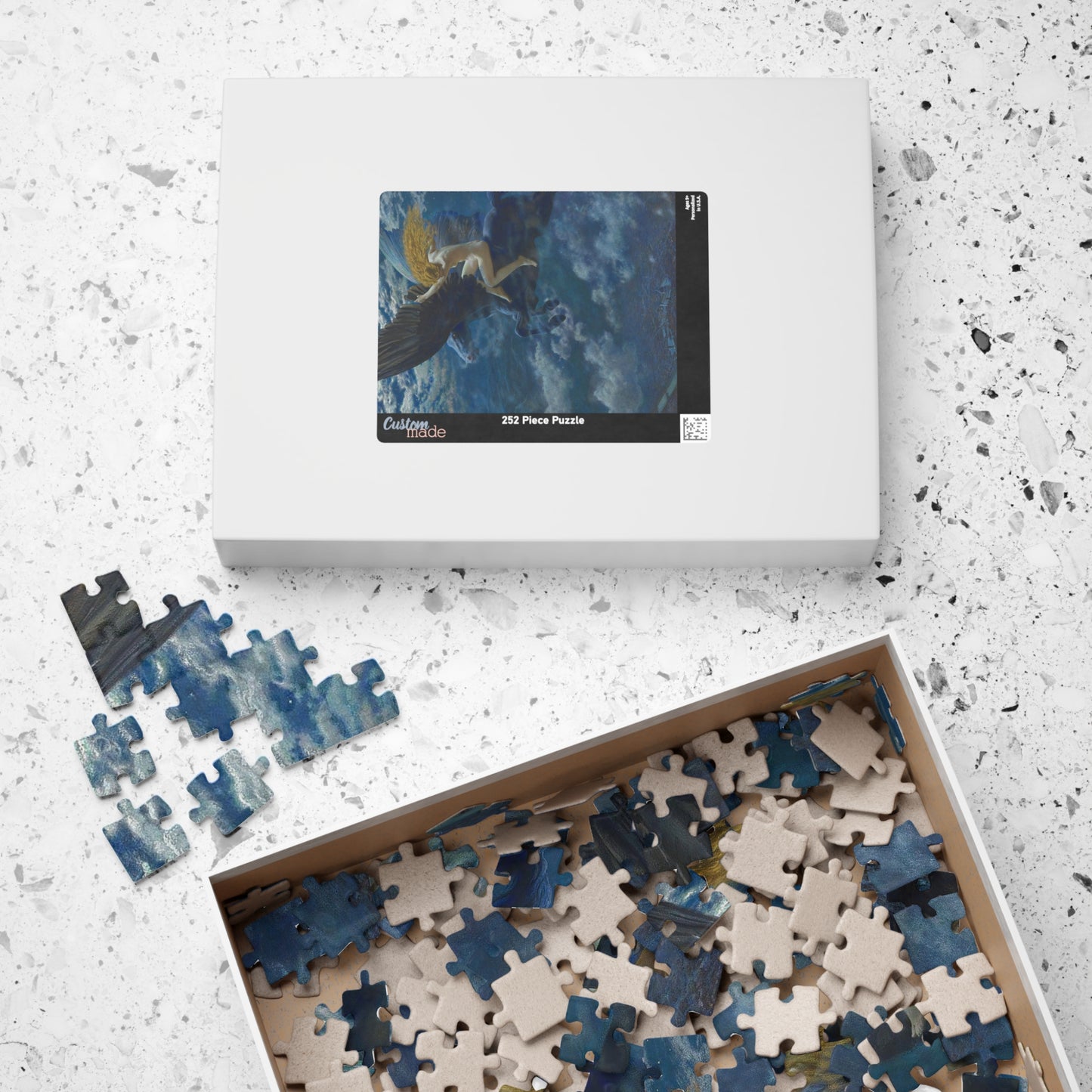 Dream Idyll (A Valkyrie) Puzzle | Edward Robert Hughes - - 252 pcs (Vertical) - 