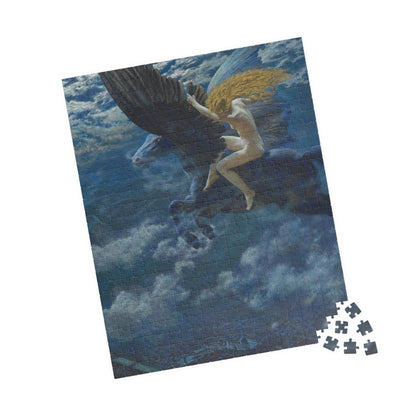 Dream Idyll (A Valkyrie) Puzzle | Edward Robert Hughes - - 252 pcs (Vertical) - 