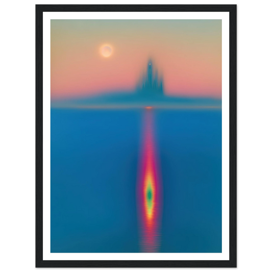 Dream Landscape - Framed Poster - 30x40 cm / 12x16″ - Black frame