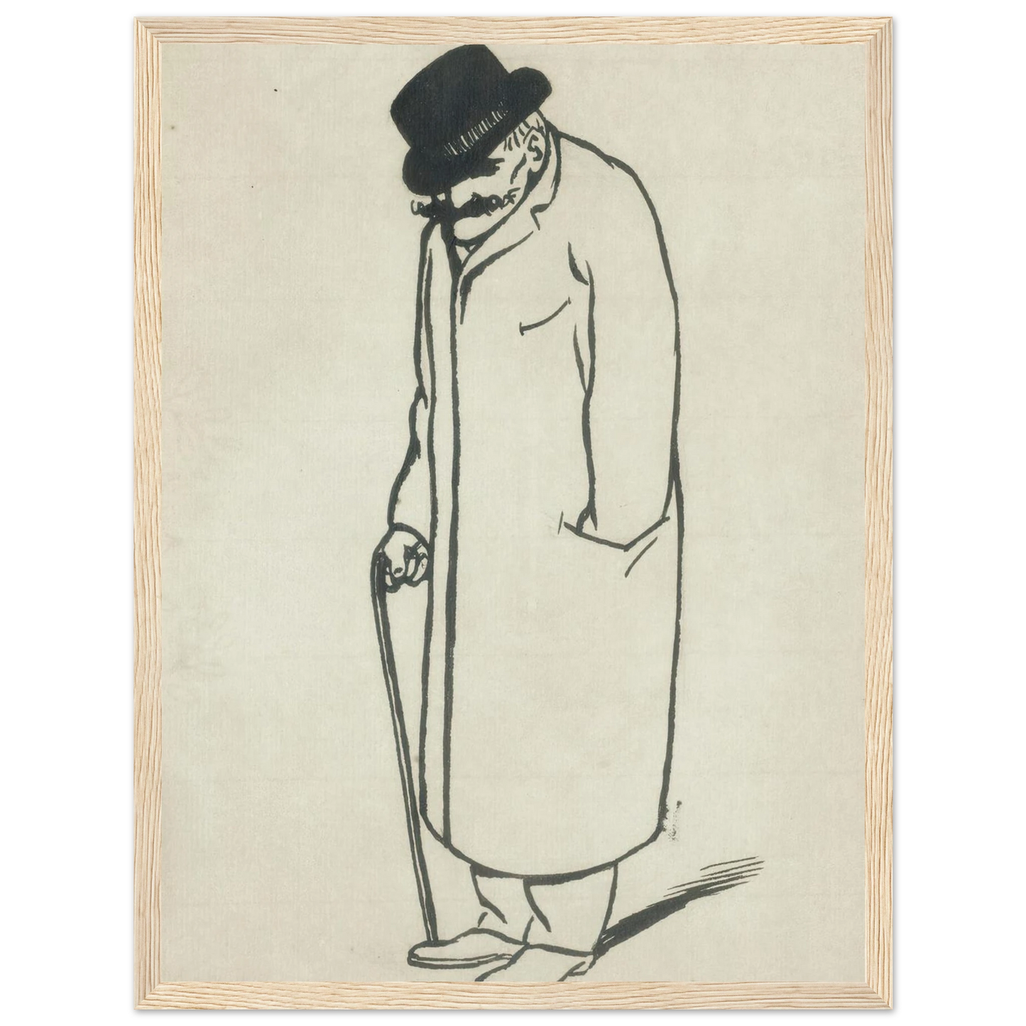 A dead man talking Art Print | Felix Vallotton-Quipham Collections