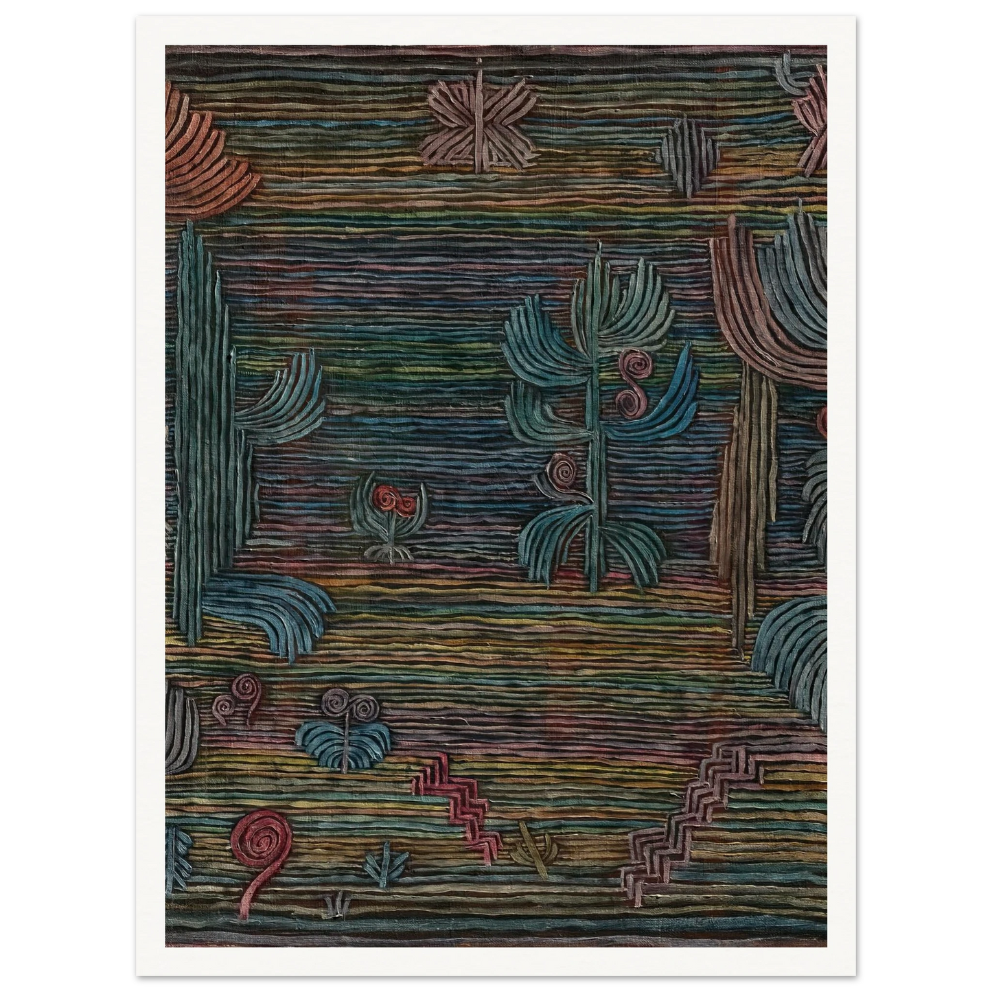 Exotischer Garten (1926) Art Print | Paul Klee-Quipham Collections