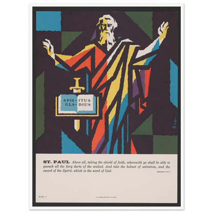 St. Paul (1962) Art Print | Joseph Binder-Quipham Collections