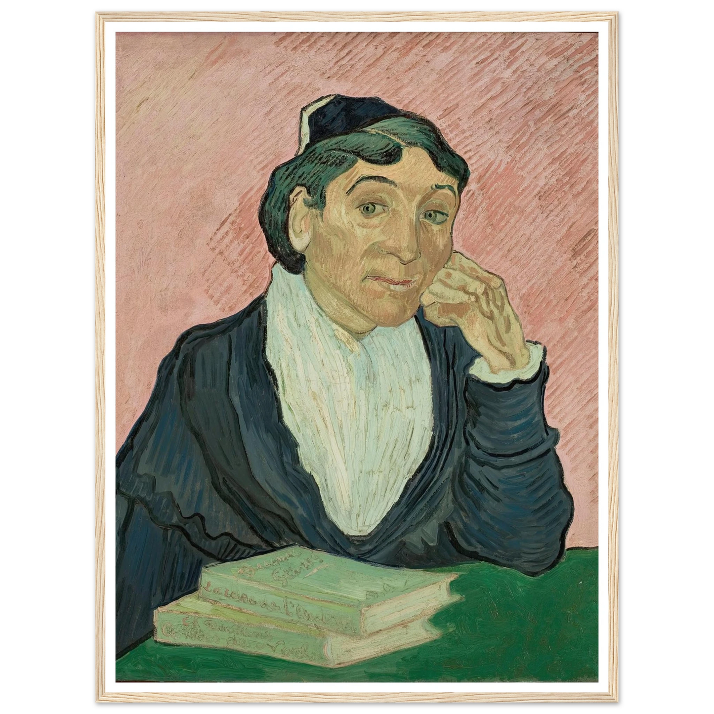 The Woman from Arles (1890) Art Print | Vincent van Gogh-Quipham Collections