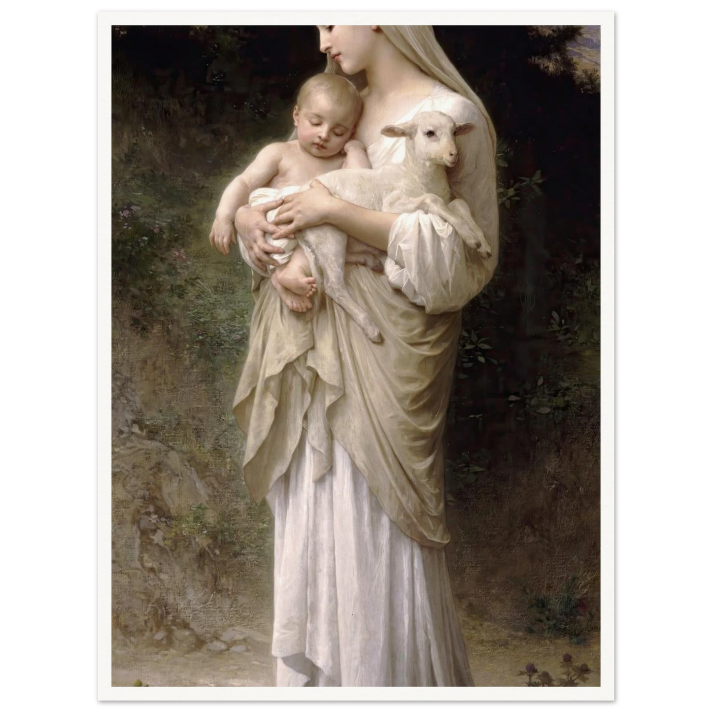 L’Innocence (1893) Art Print | William Bouguereau-Quipham Collections